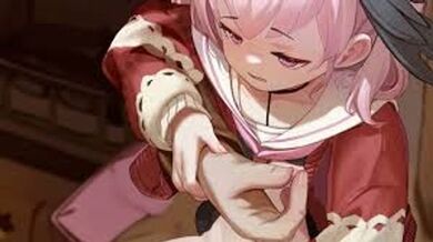 娇小的女孩让人怜惜